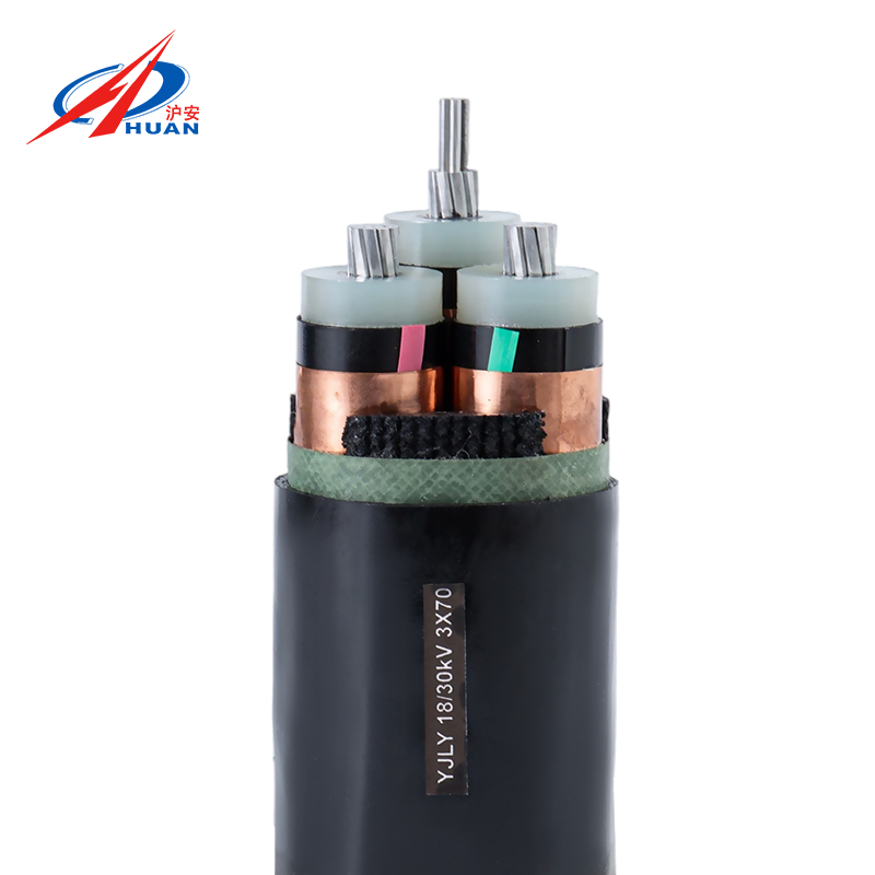 YJLY-8。7kV UV耐性および耐老化性アルミニウムコアPE被覆電源ケーブル